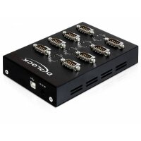 DELOCK Adapter USB 2.0 Seriell 8-Port Industrie RS-232