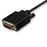 STARTECH.COM 3m USB-C auf DVI Kabel - 1920 x 1200 - Schwarz