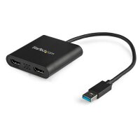 STARTECH.COM USB auf Dual HDMI Adapter - 4K - USB zu HDMI...