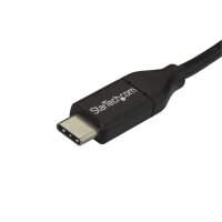STARTECH.COM 2m USB-C Micro-B Kabel - USB 2.0 - USB-C auf Micro USB Ladekabel - Thunderbolt 3 kompat