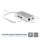 STARTECH.COM USB-C Multiport Adapter für Laptops - PD - 4K HDMI - GbE - USB 3.0 - Silber & Weiss - P