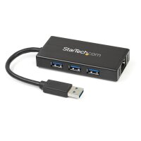 STARTECH.COM 3 Port USB 3.0 Hub mit Gigabit Ethernet...