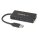 STARTECH.COM 3 Port USB 3.0 Hub mit Gigabit Ethernet Adapter aus Aluminum - Kompakter USB3 Hub mit G