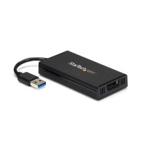 STARTECH.COM USB 3.0 auf Displayport Adapter - Externe Monitor Grafikkarte DisplayLink zertifiziert