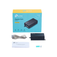 TP-LINK PoE+ Injector Adapter Plastic Case
