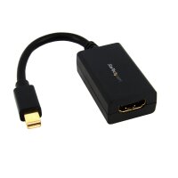 STARTECH.COM Mini DisplayPort auf  HDMI Adapter mit bis zu 1920x1080 -mDP zu HDMI (Stecker/Buchse)