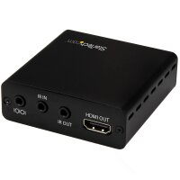 STARTECH.COM 3 Port HDBaseT Extender Kit mit 3 Empfängern - 1x3 HDMI über CAT5 Splitter - Bis zu 4K