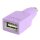 STARTECH.COM USB auf PS/2 Tastatur Adapter - Keyboard Adapter PS/2 (6 pin Mini-DIN) Stecker zu USB A