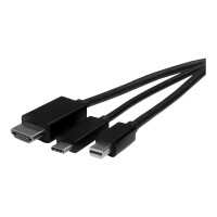 STARTECH.COM USB-C, HDMI oder Mini DisplayPort auf HDMI Konverterkabel - 2m - USB Typ-C HDMI oder Mi