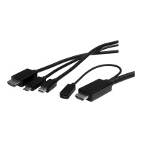 STARTECH.COM USB-C, HDMI oder Mini DisplayPort auf HDMI Konverterkabel - 2m - USB Typ-C HDMI oder Mi