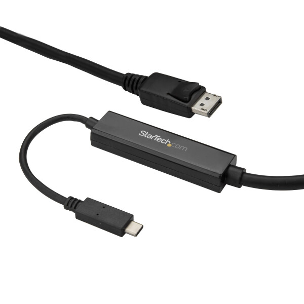 STARTECH.COM 3m USB-C auf DisplayPort Kabel - 4K 60Hz - Schwarz