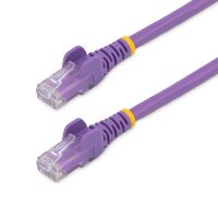 STARTECH.COM 3m Cat6 Snagless RJ45 Ethernet Netzwerkkabel - Lila - 3m Cat 6 UTP Kabel