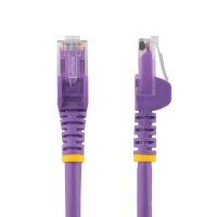 STARTECH.COM 3m Cat6 Snagless RJ45 Ethernet Netzwerkkabel - Lila - 3m Cat 6 UTP Kabel