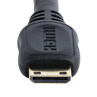 STARTECH.COM 13cm High-Speed HDMI-Kabel - HDMI auf HDMI Mini - Buchse/Stecker - HDMI / Mini HDMI Ada