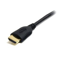 STARTECH.COM 0,5 m High Speed HDMI-Kabel mit Ethernet - HDMI auf HDMI Mini - Stecker/Stecker