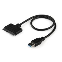 STARTECH.COM USB 3.0 auf 6,4cm 2,5Zoll SATA III Adapter Kabel mit UASP - USB 3.0 zu SATA SSD/HDD Kon