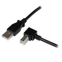 STARTECH.COM 2m USB 2.0 A auf B Kabel rechts gewinkelt -...