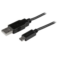STARTECH.COM 0,5m Micro USB Ladekabel für Android Smartphones und Tablets - USB A auf Micro B Kabel