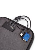 STARTECH.COM Tragbarer KVM Konsolen auf USB 2.0 Laptop Adapter