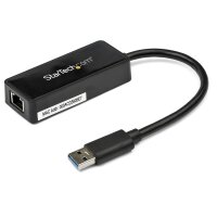 STARTECH.COM USB 3.0 Gigabit Ethernet Lan Adapter mit USB...