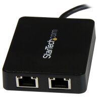 STARTECH.COM USB-C auf Dual-Gigabit Ethernet Adapter mit...