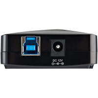 STARTECH.COM 7 Port USB 3.0 Hub plus dediziertem Ladeport - 2 x 2,4A Port - Desktop Hub und Schnelll