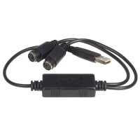 STARTECH.COM USB auf PS/2 Adapter für Tastatur und Maus - USB / PS2 Konverter
