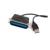 STARTECH.COM 1,9m USB auf Parallel Kabel - Centronics / IEEE1284 Druckerkabel/ Adpter - St/St