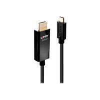 LINDY 1m USB Typ C an HDMI Adapterkabel mit HDR