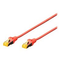 CAT6A S-FTP Patchk.,0,25m, Rot