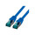 EFB ELEKTRONIK RJ45 Patchkabel S/FTP, Cat.6A, LSZH, 0.25m, blau (MK6001.0,25BL)