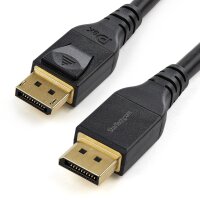 STARTECH.COM 4m DisplayPort 1.4 Kabel - VESA-zertifiziert - 8k 60Hz - HBR3 - HDR - Verriegelnde DP-S