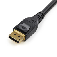 STARTECH.COM 4m DisplayPort 1.4 Kabel - VESA-zertifiziert - 8k 60Hz - HBR3 - HDR - Verriegelnde DP-S