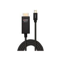 LINDY 3m Mini-DisplayPort an HDMI Adapterkabel mit HDR
