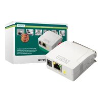 ASSMANN DIGITUS Fast Ethernet Print Server 1x RJ45 1x...