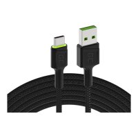 GREEN CELL Cell Ray - USB-Kabel - 24 pin USB-C (M) green...