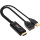CLUB3D Adapter HDMI 2.0 > DP 1.2 4K@60Hz HDR aktiv St/Bu retail