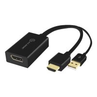 ALOGIC Adapter Converter HDMI to DisplayPort M/F schwarz