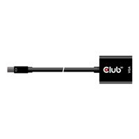 CLUB3D Adapter MiniDisplayport> VGA aktiv St/Bu schwarz Polybeutel - Adapter (CAC-2113)