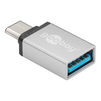 GOOBAY USB 3.0 Adapter [1x USB-C? Stecker - 1x USB 3.0...