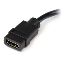 STARTECH.COM HDMI auf DVI Adapter 20cm -  DVI-D (25 pin)...