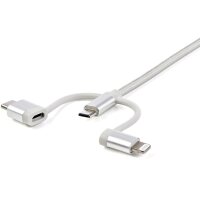 STARTECH.COM USB Lightning Kabel - USB-C Micro-B...