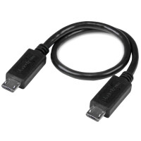 STARTECH.COM 20cm USB OTG Kabel - Micro USB auf Micro USB...