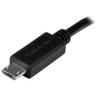 STARTECH.COM 20cm USB OTG Kabel - Micro USB auf Micro USB - USB OTG Adapterkabel - St/St