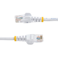 STARTECH.COM 7m Cat5e Ethernet Netzwerkkabel Snagless mit RJ45 - Cat 5e UTP Kabel - Weiss