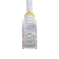 STARTECH.COM 7m Cat5e Ethernet Netzwerkkabel Snagless mit RJ45 - Cat 5e UTP Kabel - Weiss