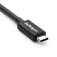 STARTECH.COM 2m Thunderbolt 3 (20Gbit/s) USB-C Kabel -...