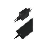 LOGILINK USB Wall Charger 2port,w/PD,USB-AF &...