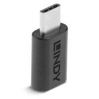 LINDY - USB-Adapter - USB-C (W) bis USB-C (M) - USB 3,2...
