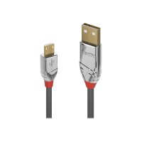 LINDY USB 2.0 Typ A an Micro-B Kabel Cromo Line 3m